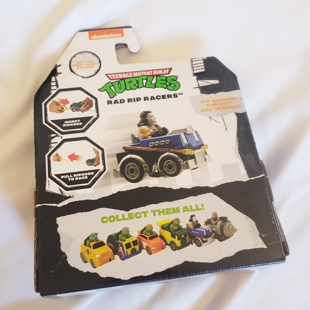 Nickelodeon TMNT Rad Rip Racers Casey Jones Vehicle - Picture 2 of 2